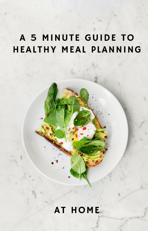 A 5 Minute Guide To Healthy Meal Planning